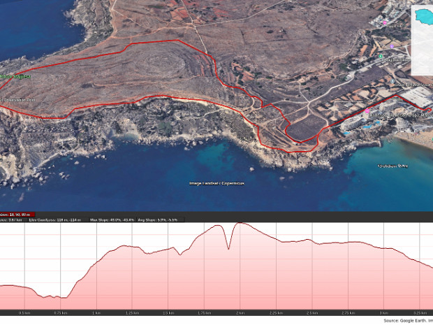 Il Majjistral Nature Park (Golden Bay)